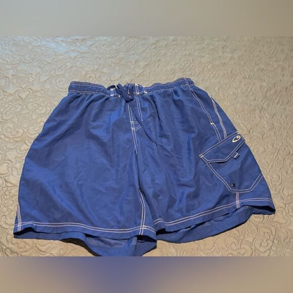 2X-Large Blue Swim Shorts Champion - Picture 1 of 4